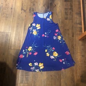 Floral swing dress